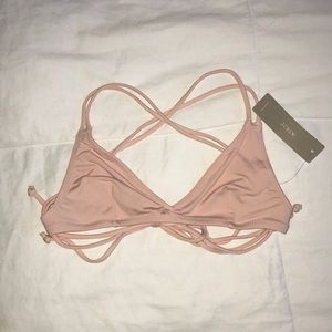 NWT Blush Pink Bikini Top